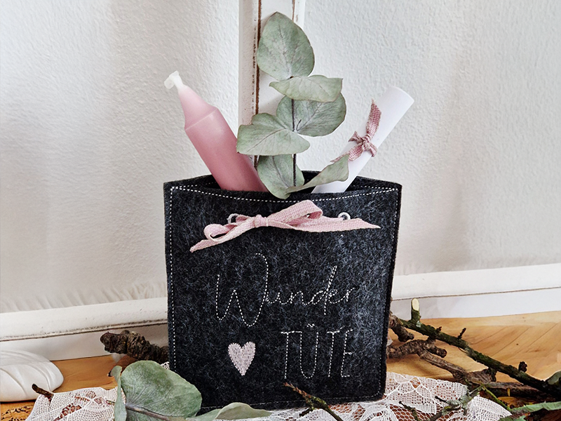 Wundertüte Wunscherfüller - ITH-Stickdatei